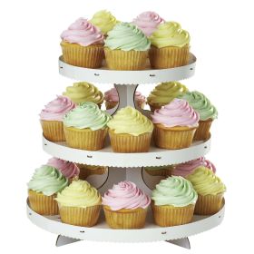 Wilton Cupcake 3-Tier Stand, White, 0.63 lb