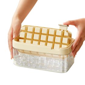 Easy Release Flip PP Ice Cube Molds for Baby Food Freezer Water Whisky Cocktail