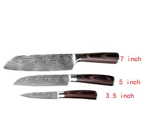 Carpenter's Special Set 6-piece Set 8-piece Set Knife Chef Knife Kitchen Knife Cooking (Option: 3.5+5+7inch)