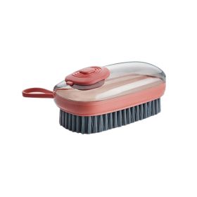 Kitchen Household Dishwashing Brush (Color: Red)